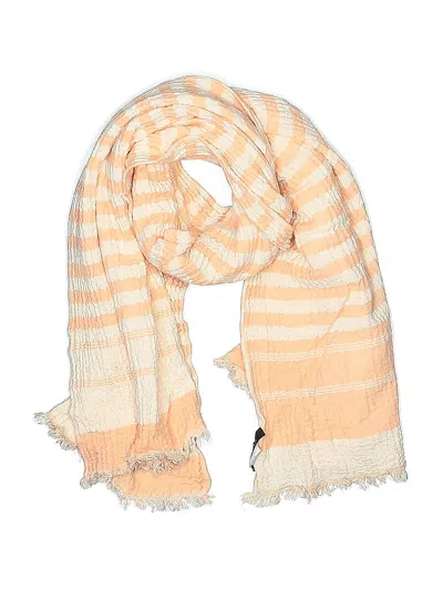 Pre-owned Banana Republic Scarf In Orange