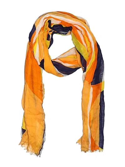 Pre-owned Banana Republic Scarf In Orange