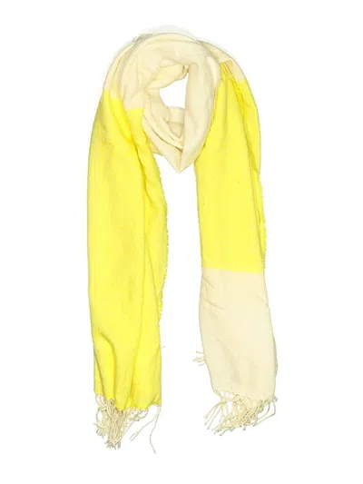 Pre-owned Banana Republic Scarf In Yellow