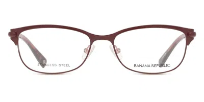 Banana Republic Serafina Women's Glasses, Burgundy, Size 51