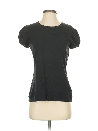 Pre-owned Banana Republic Short Sleeve T-shirt In Black