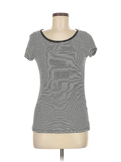 Pre-owned Banana Republic Short Sleeve T-shirt In Black