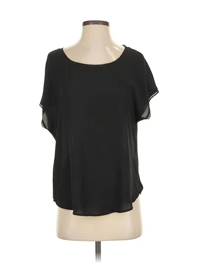 Pre-owned Banana Republic Short Sleeve T-shirt In Black