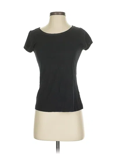 Pre-owned Banana Republic Short Sleeve T-shirt In Black