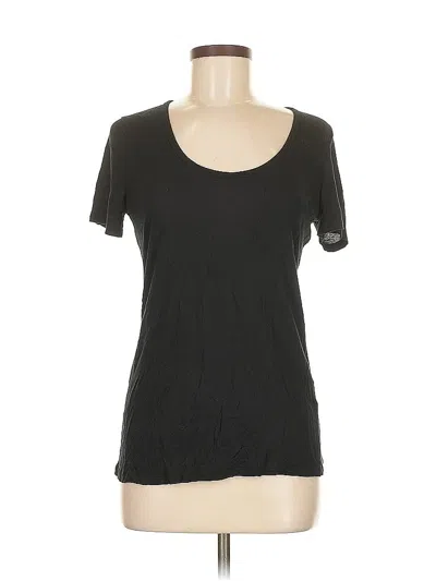 Pre-owned Banana Republic Short Sleeve T-shirt In Black