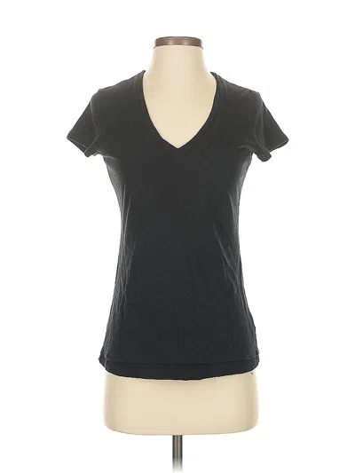 Pre-owned Banana Republic Short Sleeve T-shirt In Black