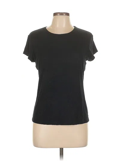 Pre-owned Banana Republic Short Sleeve T-shirt In Black