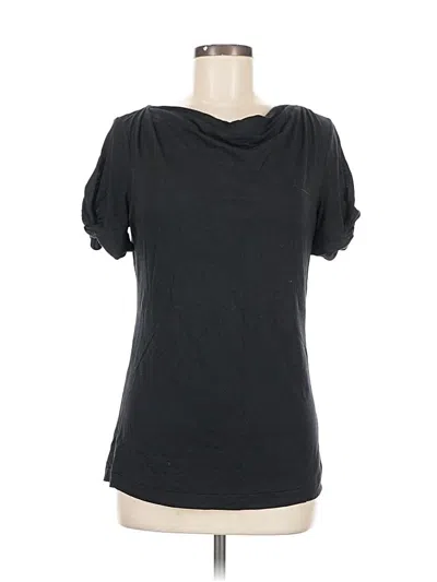 Pre-owned Banana Republic Short Sleeve T-shirt In Black