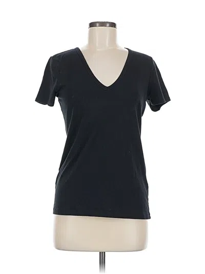 Pre-owned Banana Republic Short Sleeve T-shirt In Black