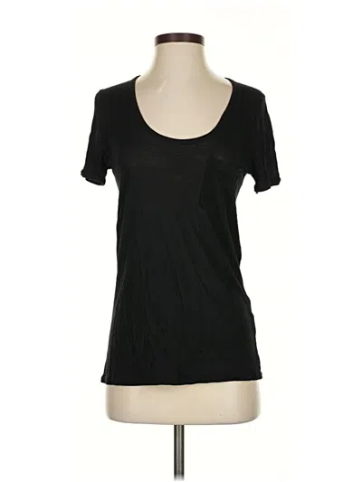 Pre-owned Banana Republic Short Sleeve T-shirt In Black