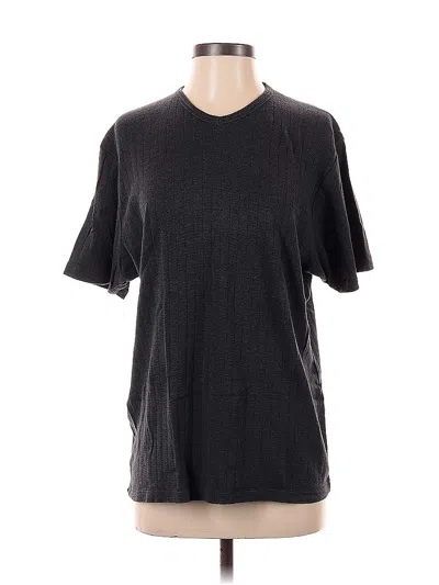Pre-owned Banana Republic Short Sleeve T-shirt In Black