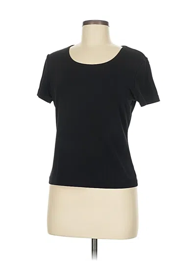 Pre-owned Banana Republic Short Sleeve T-shirt In Black