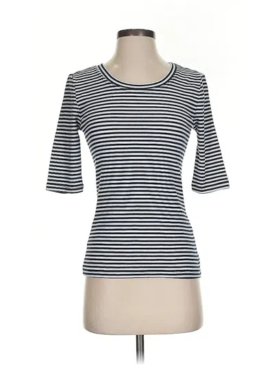 Pre-owned Banana Republic Short Sleeve T-shirt In Blue