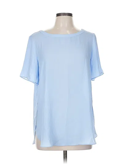 Pre-owned Banana Republic Short Sleeve T-shirt In Blue