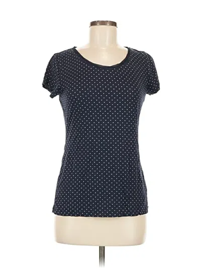 Pre-owned Banana Republic Short Sleeve T-shirt In Blue