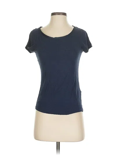 Pre-owned Banana Republic Short Sleeve T-shirt In Blue