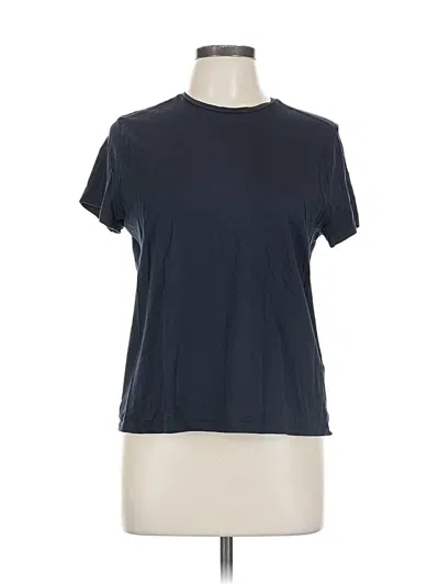Pre-owned Banana Republic Short Sleeve T-shirt In Blue