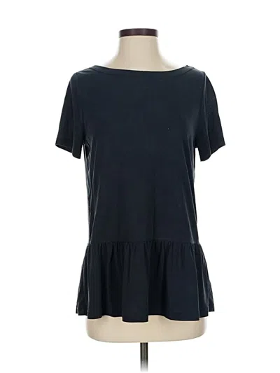 Pre-owned Banana Republic Short Sleeve T-shirt In Blue