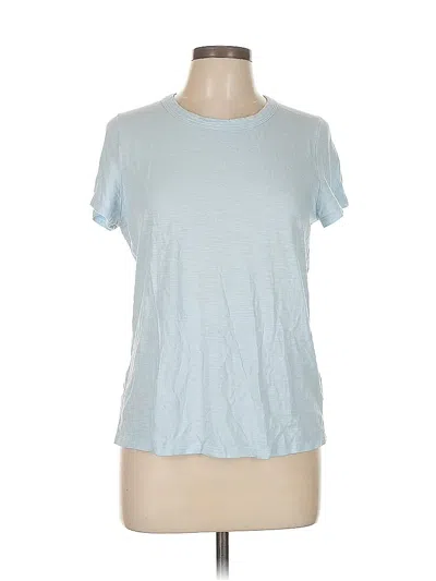Pre-owned Banana Republic Short Sleeve T-shirt In Blue