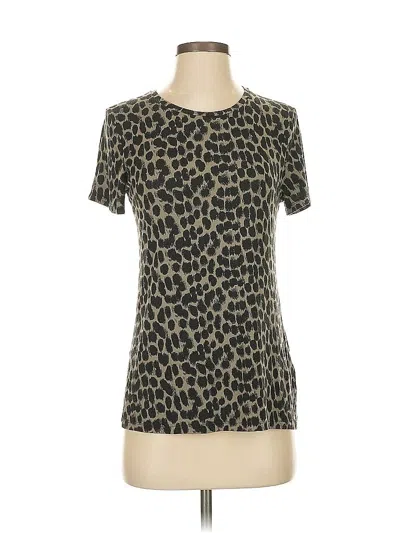 Pre-owned Banana Republic Short Sleeve T-shirt In Brown