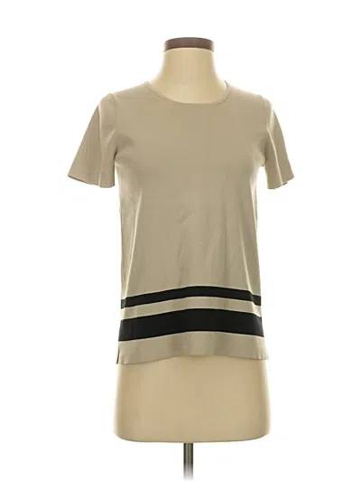 Pre-owned Banana Republic Short Sleeve T-shirt In Brown