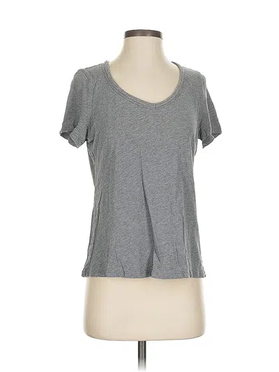 Pre-owned Banana Republic Short Sleeve T-shirt In Gray