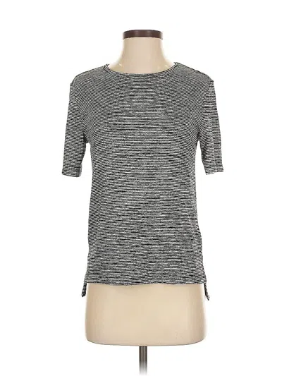 Pre-owned Banana Republic Short Sleeve T-shirt In Gray