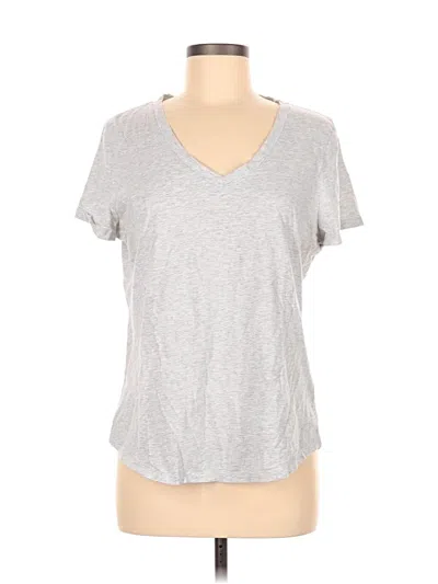 Pre-owned Banana Republic Short Sleeve T-shirt In Gray