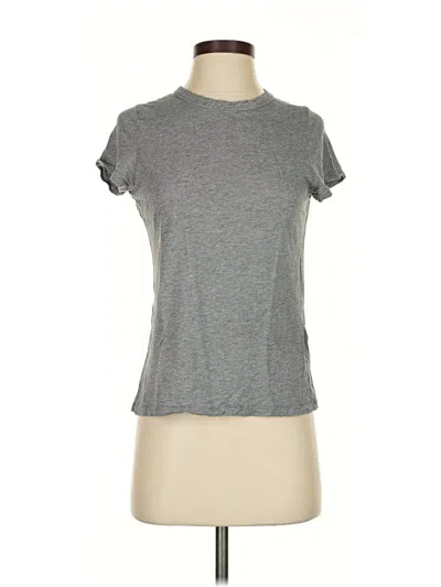 Pre-owned Banana Republic Short Sleeve T-shirt In Gray