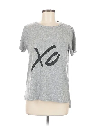Pre-owned Banana Republic Short Sleeve T-shirt In Gray