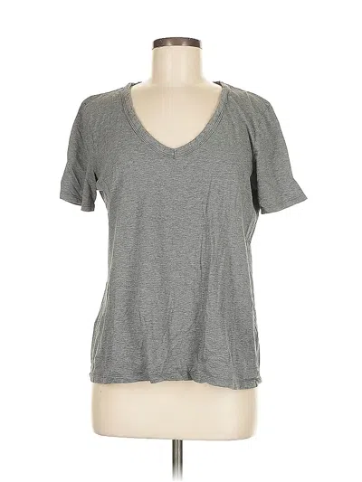Pre-owned Banana Republic Short Sleeve T-shirt In Gray