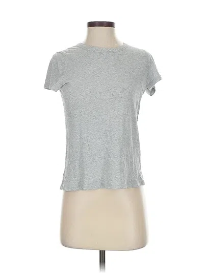Pre-owned Banana Republic Short Sleeve T-shirt In Gray