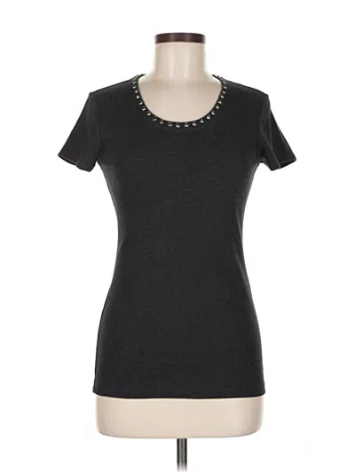 Pre-owned Banana Republic Short Sleeve T-shirt In Gray