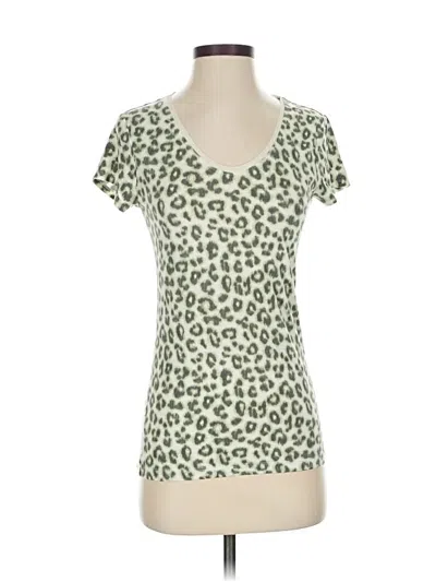 Pre-owned Banana Republic Short Sleeve T-shirt In Green