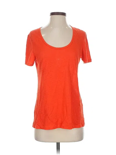 Pre-owned Banana Republic Short Sleeve T-shirt In Orange