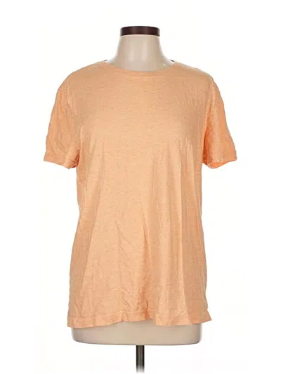 Pre-owned Banana Republic Short Sleeve T-shirt In Orange