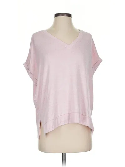 Pre-owned Banana Republic Short Sleeve T-shirt In Pink