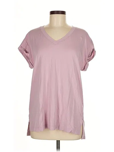 Pre-owned Banana Republic Short Sleeve T-shirt In Pink