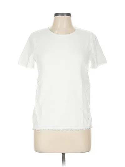 Pre-owned Banana Republic Short Sleeve T-shirt In White
