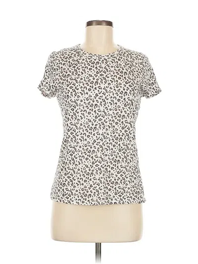 Pre-owned Banana Republic Short Sleeve T-shirt In White