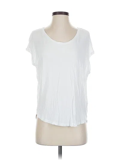 Pre-owned Banana Republic Short Sleeve T-shirt In White