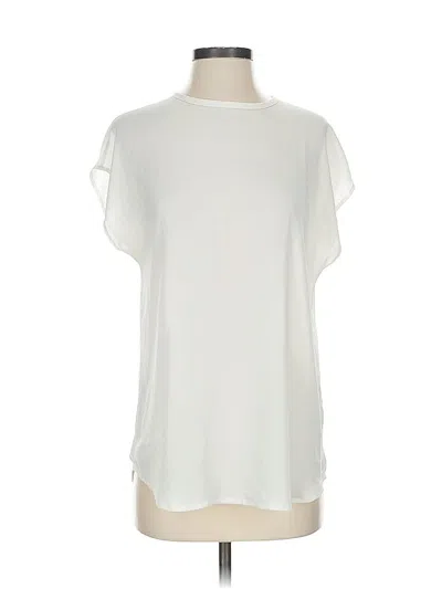 Pre-owned Banana Republic Short Sleeve T-shirt In White