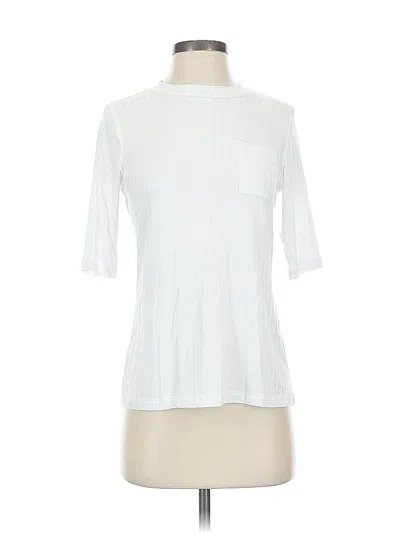 Pre-owned Banana Republic Short Sleeve T-shirt In White