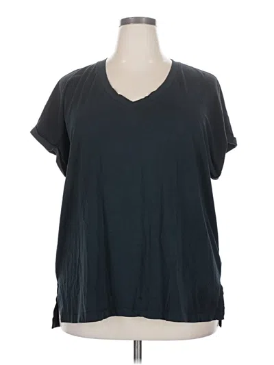 Pre-owned Banana Republic Short Sleeve T-shirt In Black