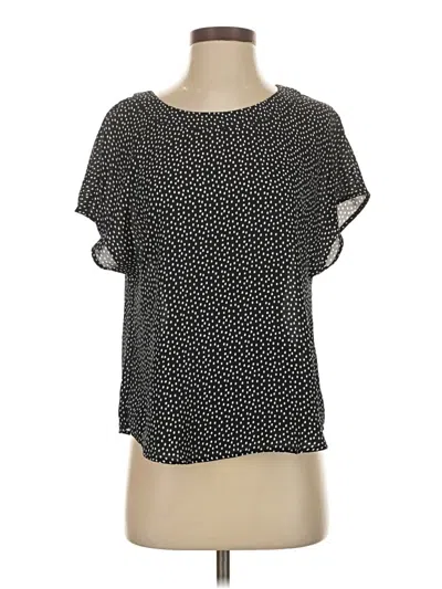 Pre-owned Banana Republic Short Sleeve T-shirt In Black