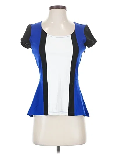 Banana Republic Short Sleeve T-shirt In Blue