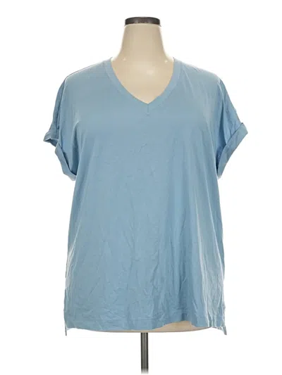 Banana Republic Short Sleeve T-shirt In Blue