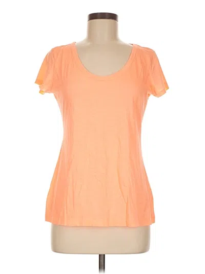 Pre-owned Banana Republic Short Sleeve T-shirt In Orange