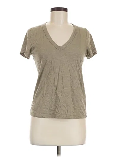 Pre-owned Banana Republic Short Sleeve T-shirt In Tan