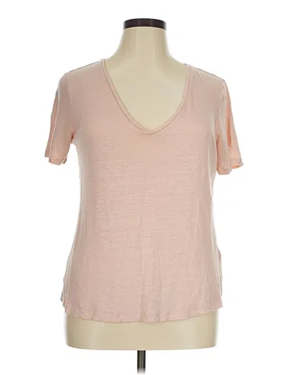 Pre-owned Banana Republic Short Sleeve T-shirt In Tan